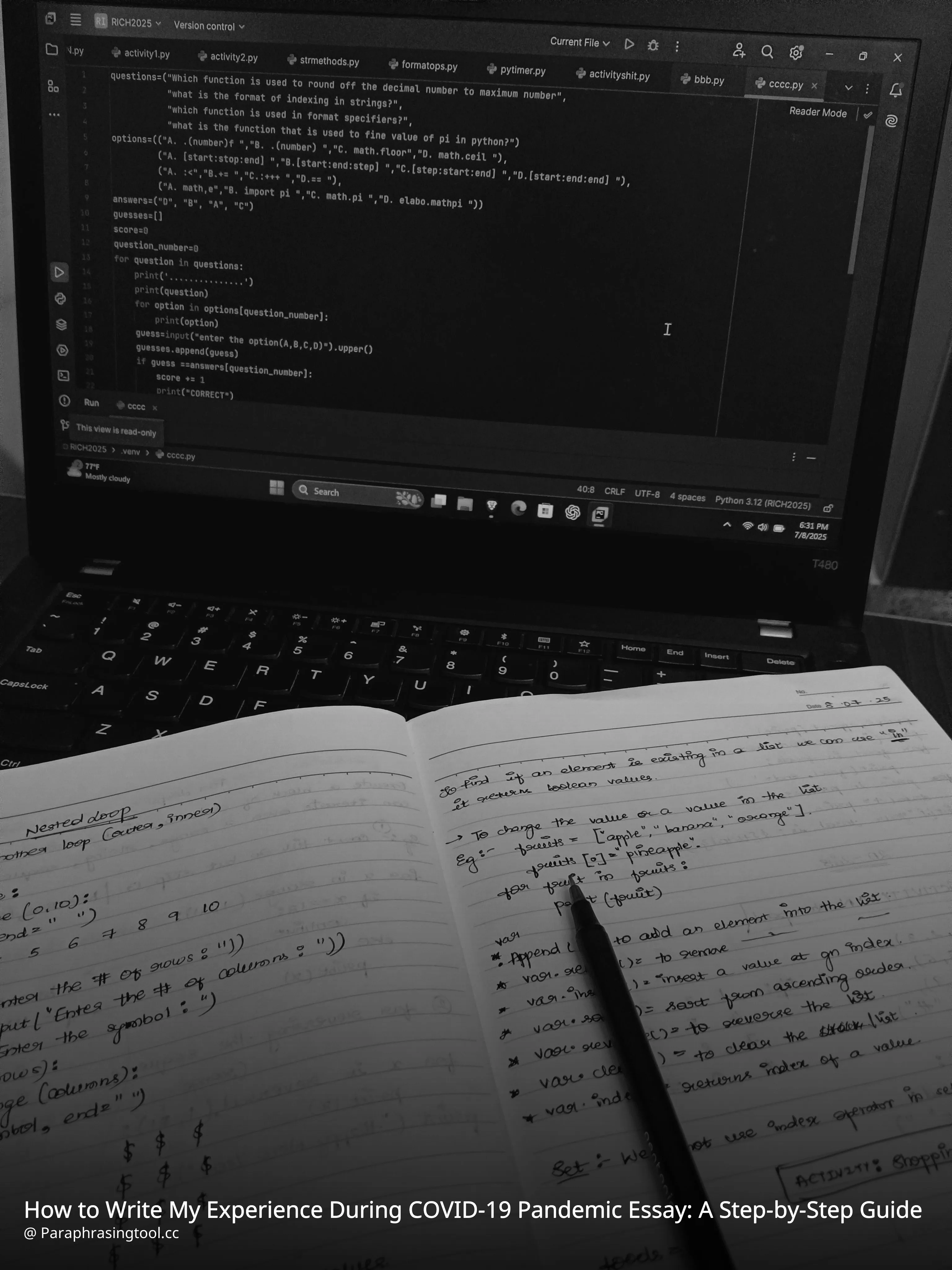 How to Write My Experience During COVID-19 Pandemic Essay: A Step-by-Step Guide