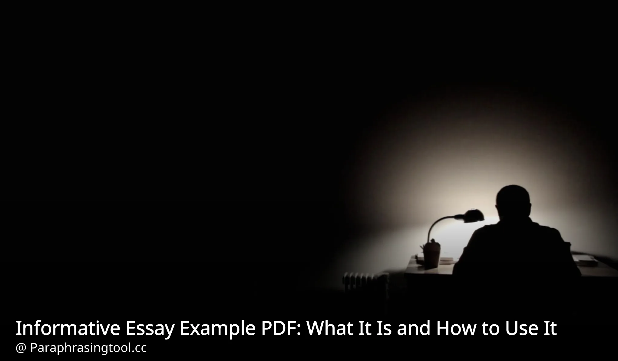 Informative Essay Example PDF: What It Is and How to Use It