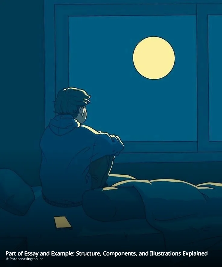 Part of Essay and Example: Structure, Components, and Illustrations Explained