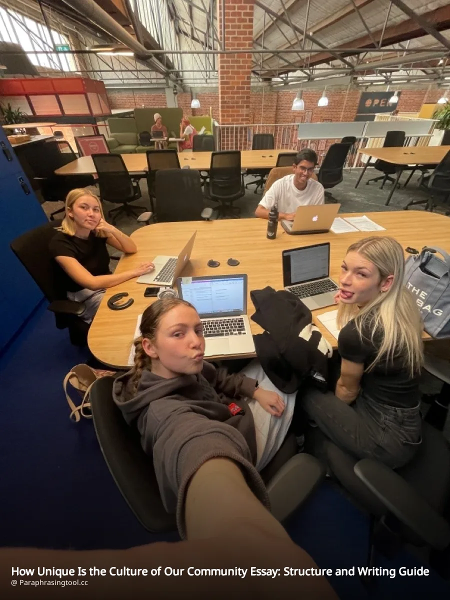 How Unique Is the Culture of Our Community Essay: Structure and Writing Guide