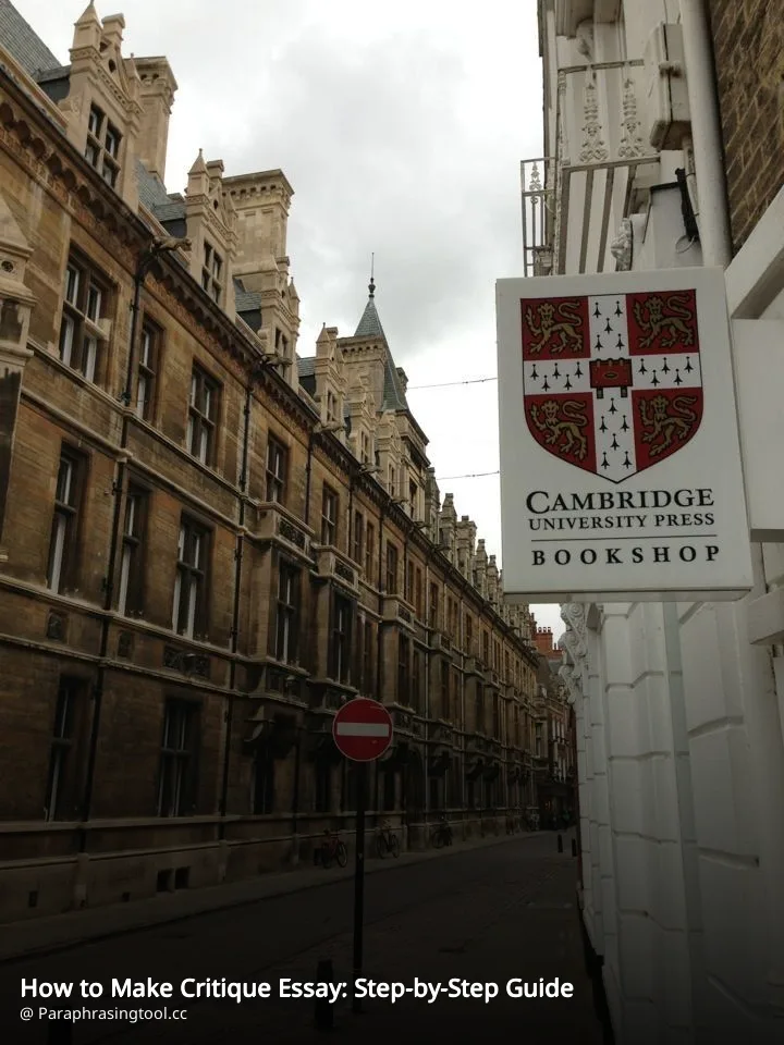 How to Make Critique Essay: Step-by-Step Guide