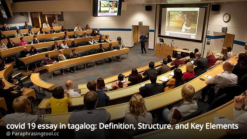 covid 19 essay in tagalog: Definition, Structure, and Key Elements