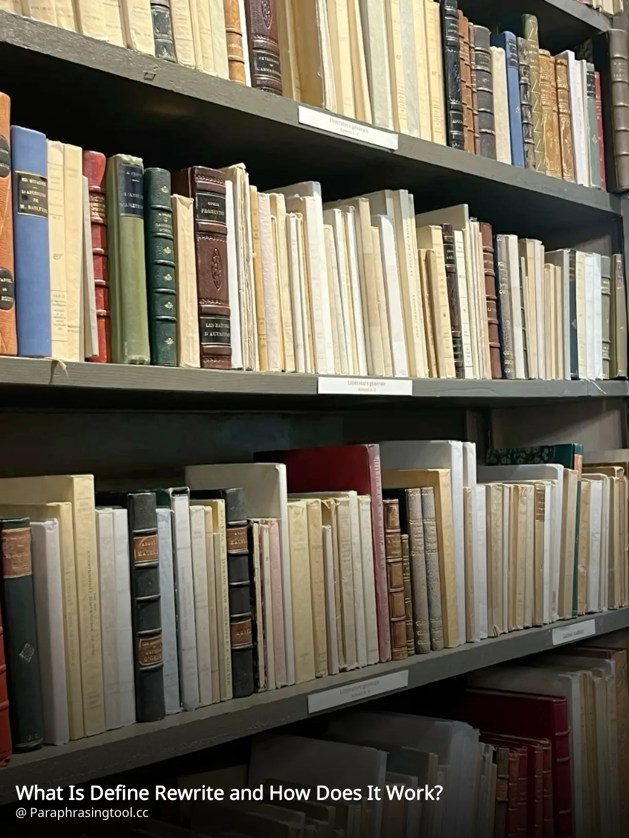 What Is Define Rewrite and How Does It Work?