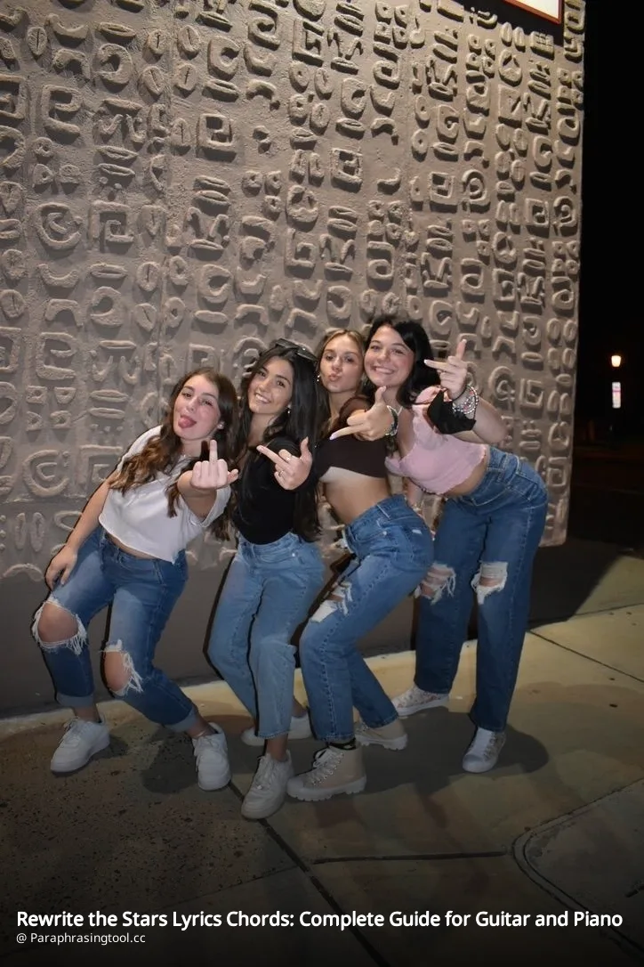 Rewrite the Stars Lyrics Chords: Complete Guide for Guitar and Piano