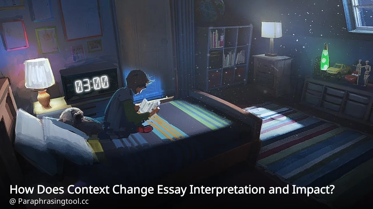 How Does Context Change Essay Interpretation and Impact?