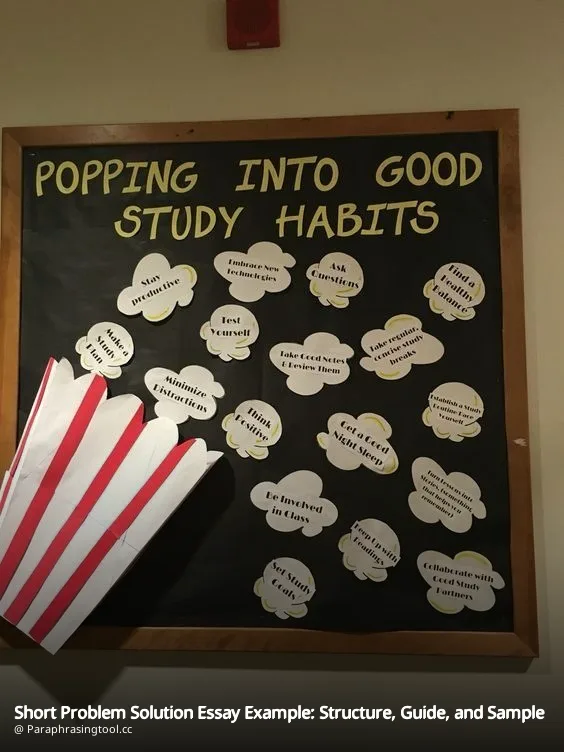 Short Problem Solution Essay Example: Structure, Guide, and Sample