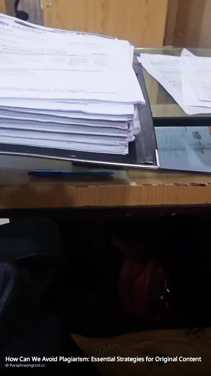 How Can We Avoid Plagiarism: Essential Strategies for Original Content