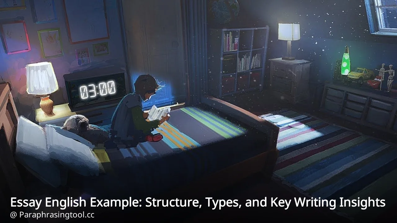 Essay English Example: Structure, Types, and Key Writing Insights