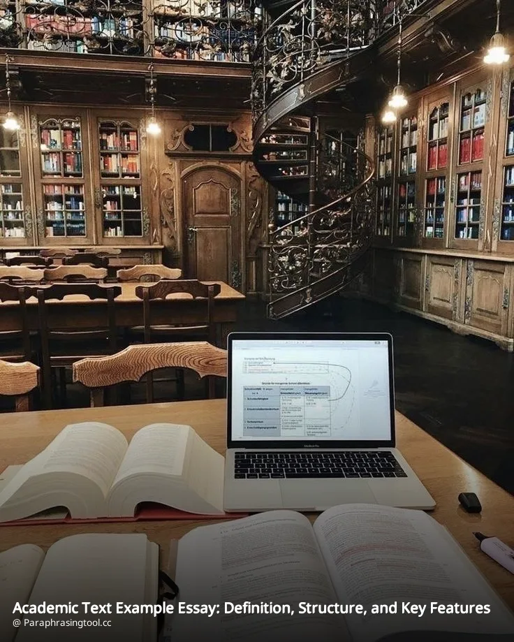 Academic Text Example Essay: Definition, Structure, and Key Features