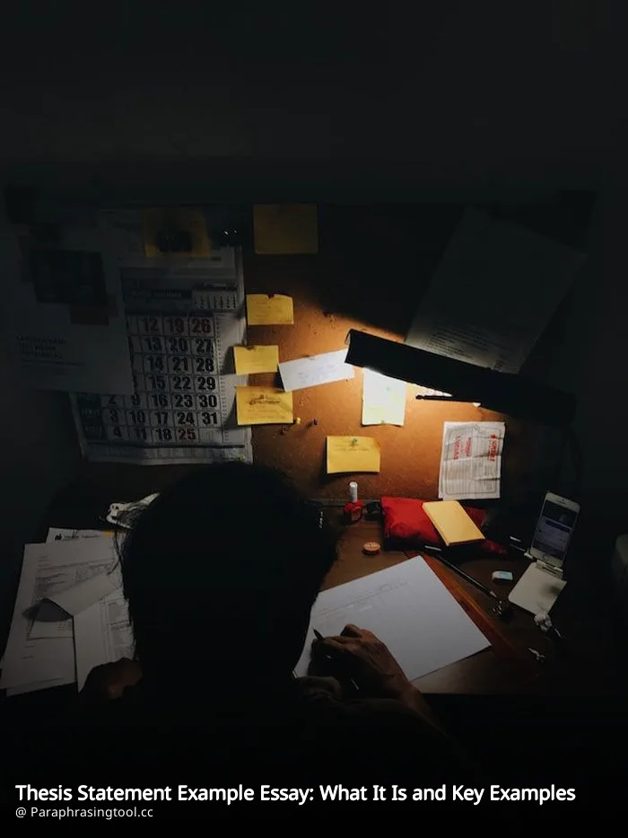 Thesis Statement Example Essay: What It Is and Key Examples