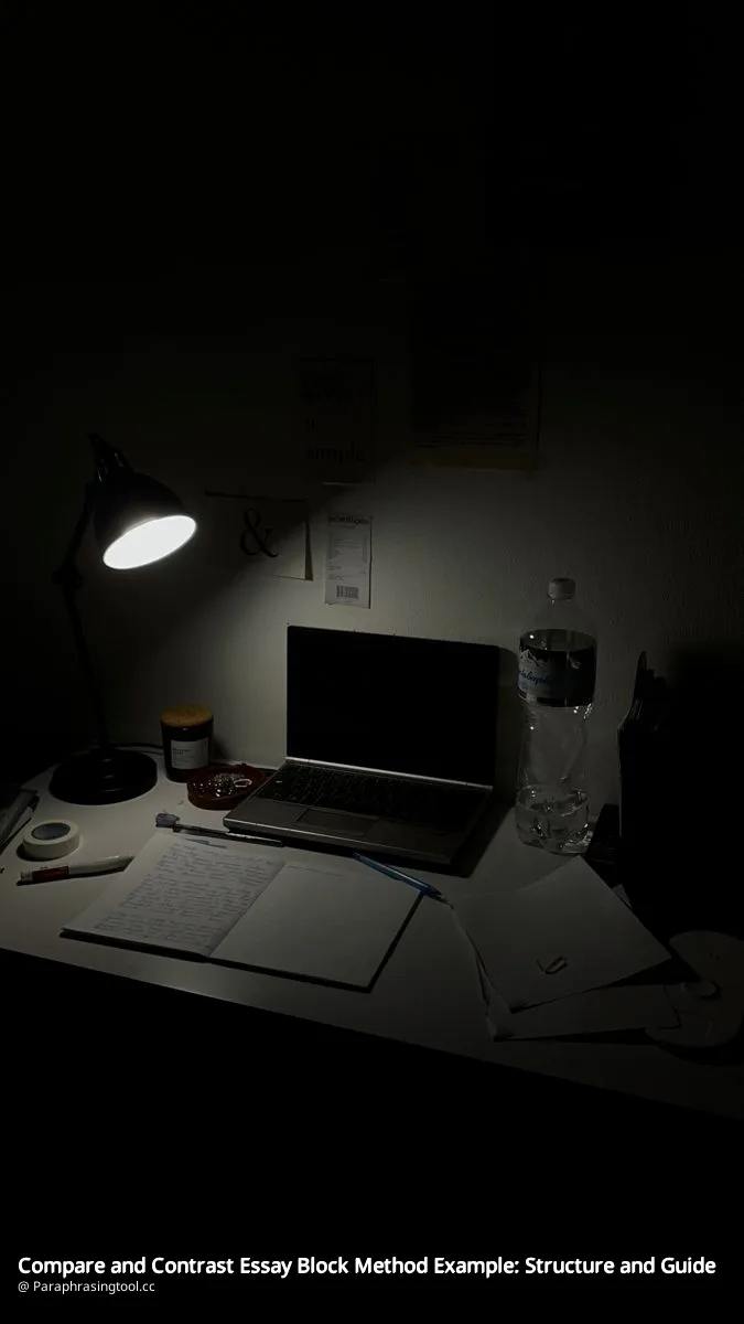 Compare and Contrast Essay Block Method Example: Structure and Guide