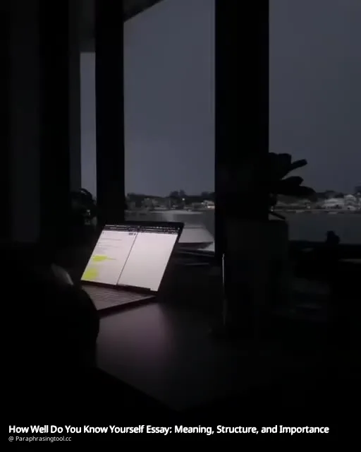 How Well Do You Know Yourself Essay: Meaning, Structure, and Importance