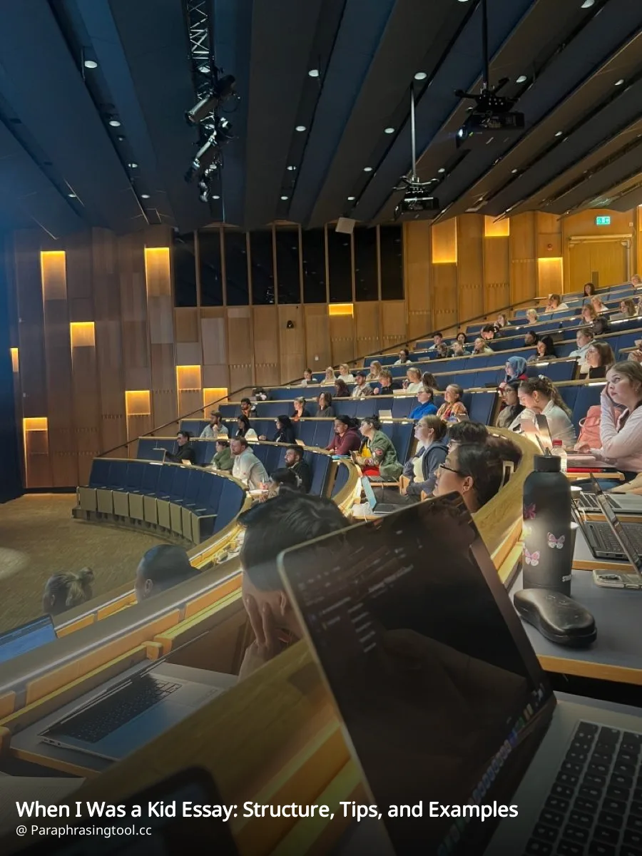 When I Was a Kid Essay: Structure, Tips, and Examples