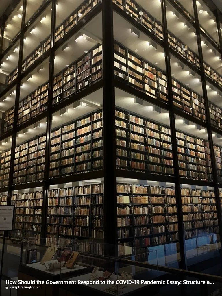 How Should the Government Respond to the COVID-19 Pandemic Essay: Structure and Key Points