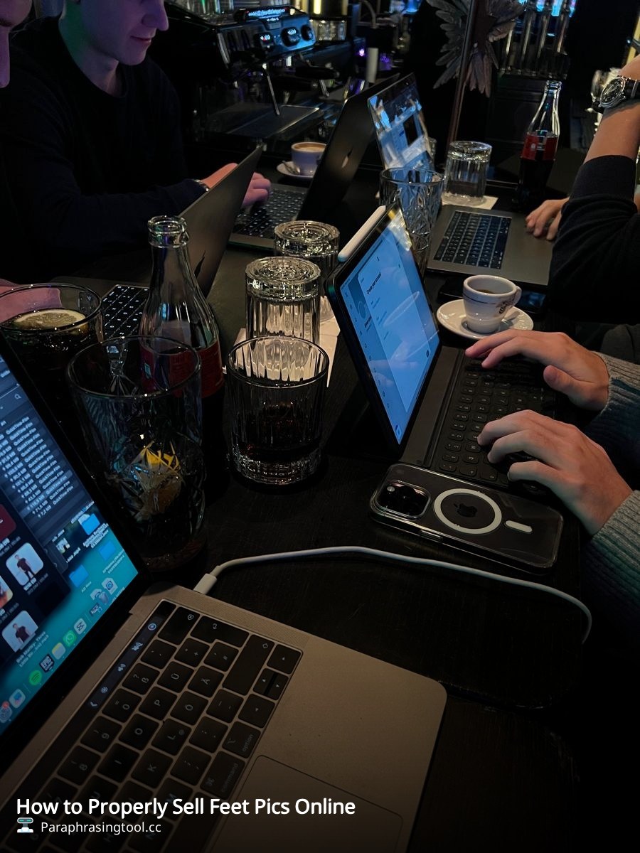 How to Properly Sell Feet Pics Online