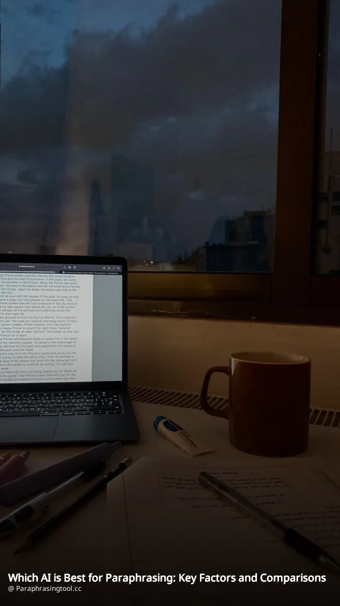Which AI is Best for Paraphrasing: Key Factors and Comparisons
