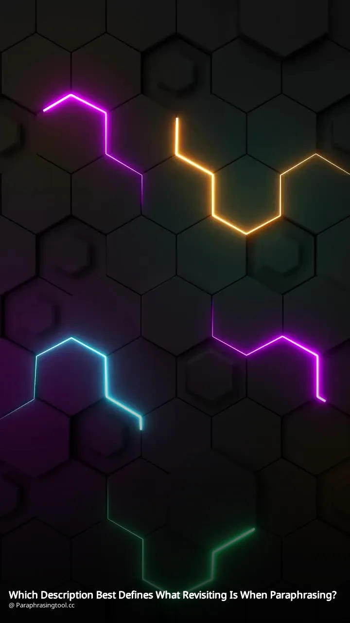 Which Description Best Defines What Revisiting Is When Paraphrasing?