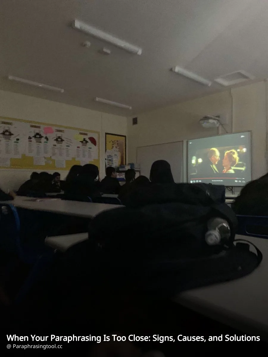 When Your Paraphrasing Is Too Close: Signs, Causes, and Solutions