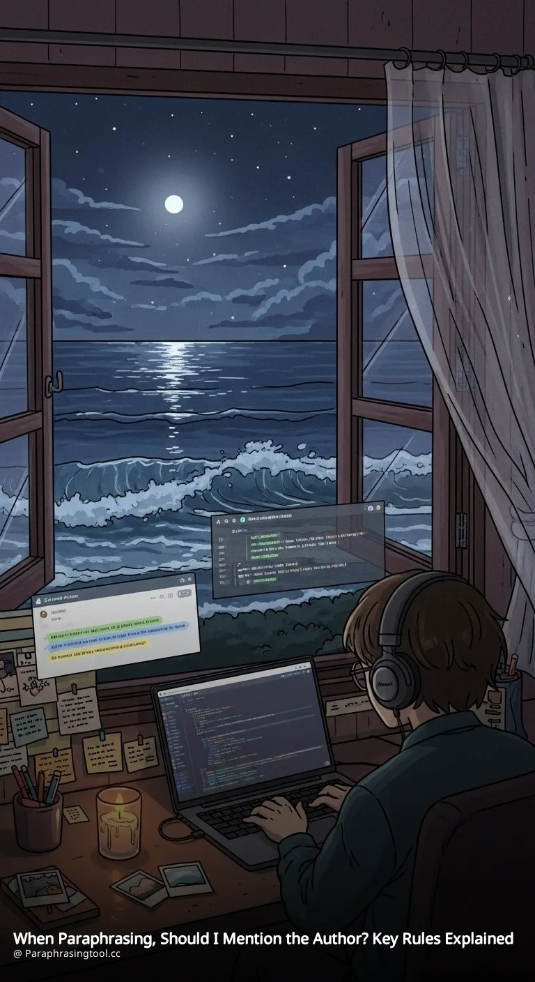 When Paraphrasing, Should I Mention the Author? Key Rules Explained