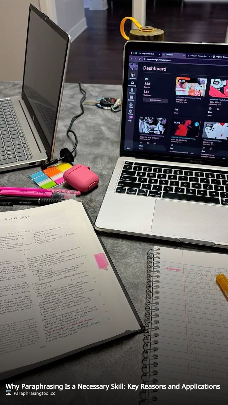 Why Paraphrasing Is a Necessary Skill: Key Reasons and Applications
