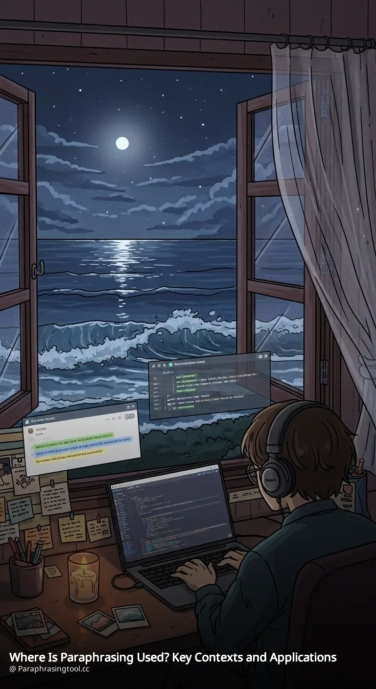 Where Is Paraphrasing Used? Key Contexts and Applications