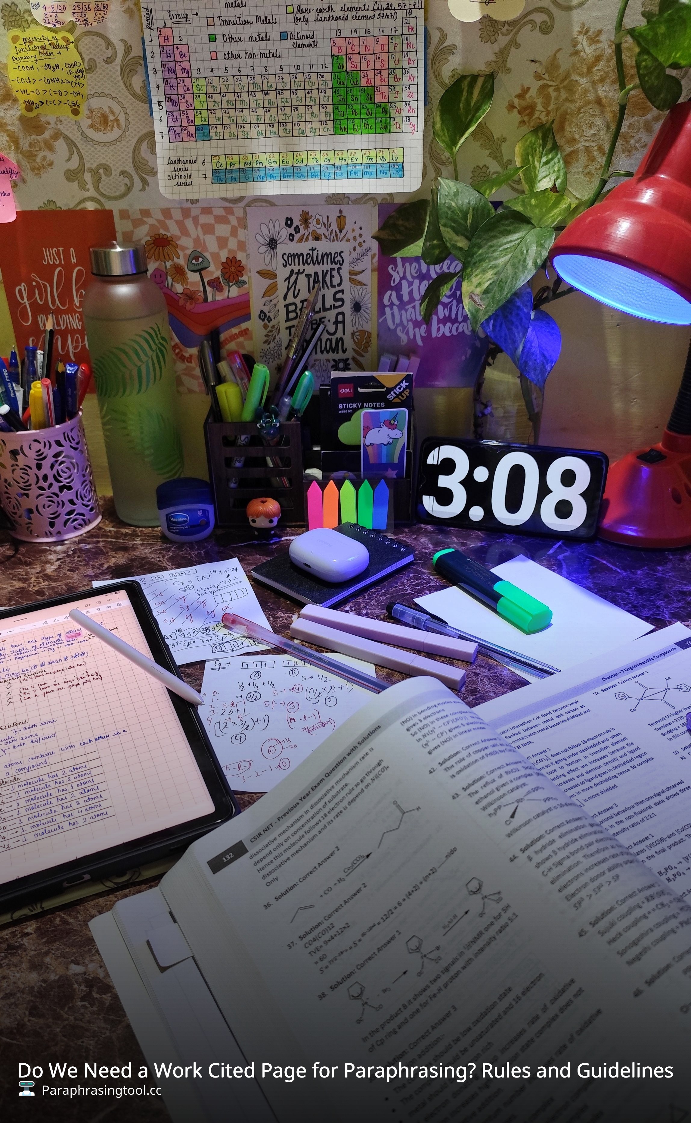 Do We Need a Work Cited Page for Paraphrasing? Rules and Guidelines