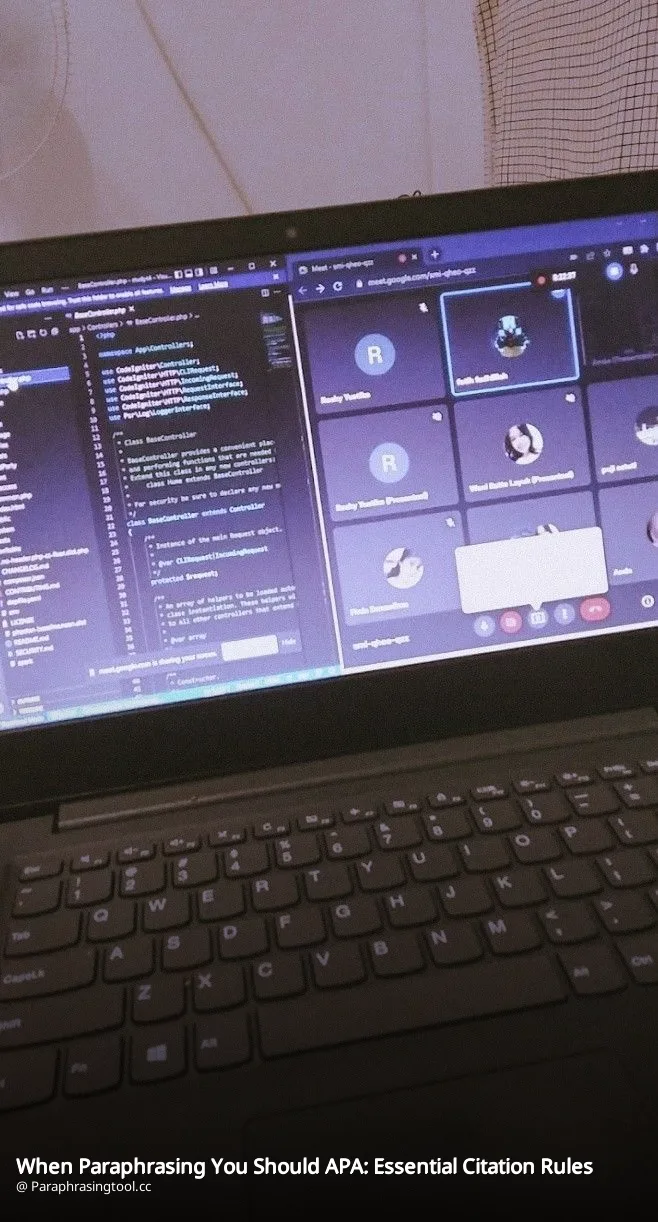 When Paraphrasing You Should APA: Essential Citation Rules