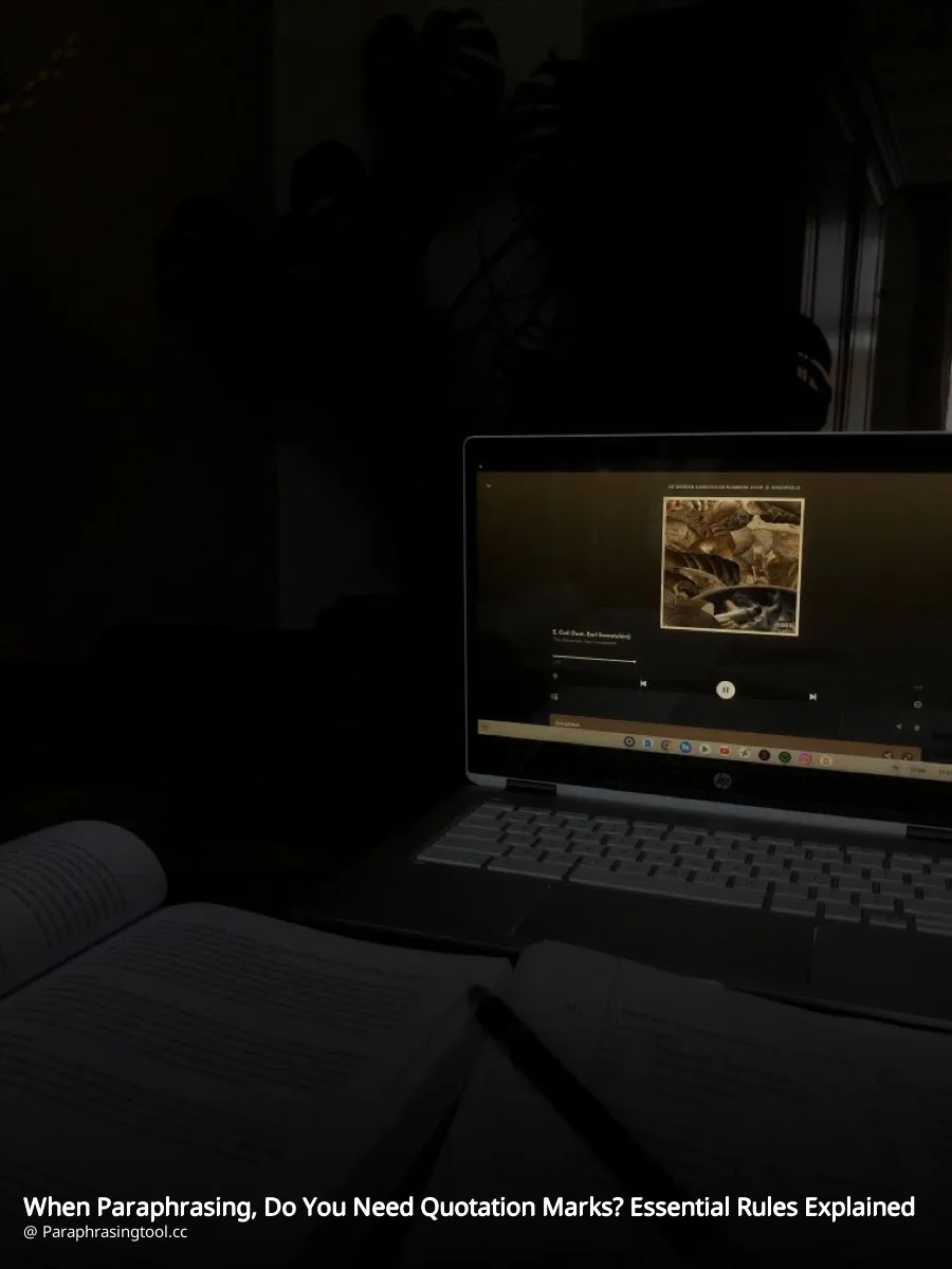 When Paraphrasing, Do You Need Quotation Marks? Essential Rules Explained