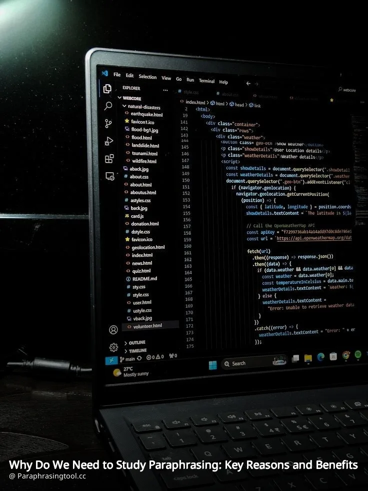 Why Do We Need to Study Paraphrasing: Key Reasons and Benefits