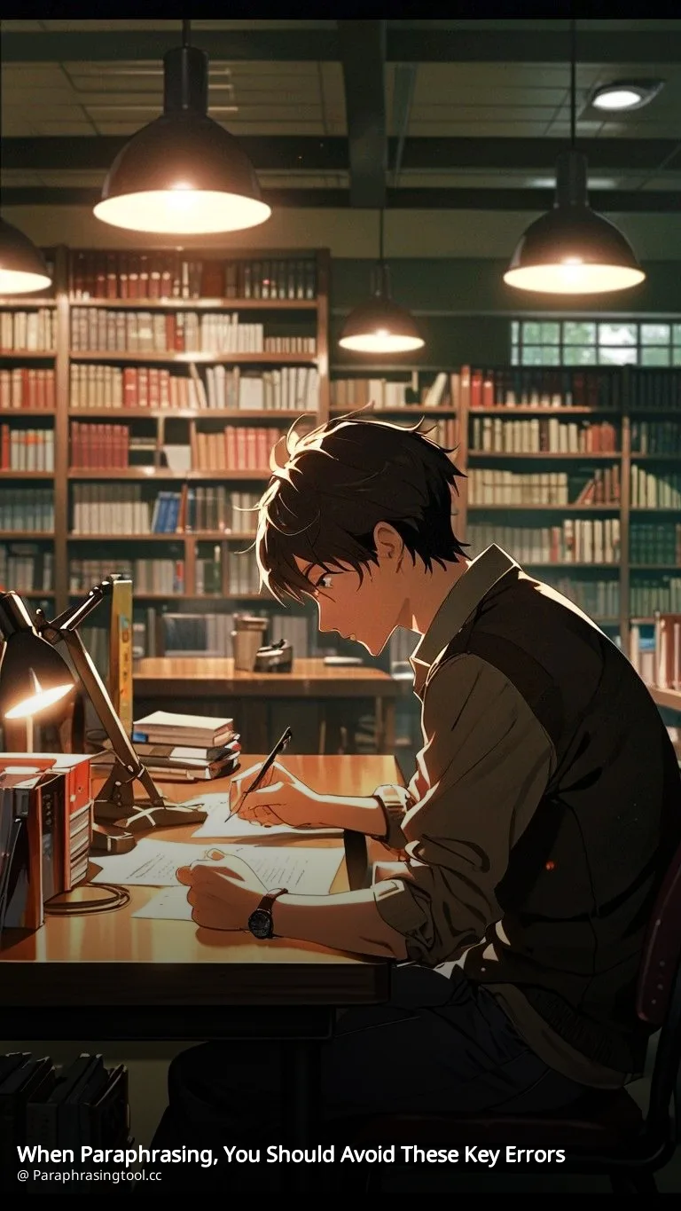 When Paraphrasing, You Should Avoid These Key Errors