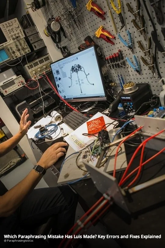 Which Paraphrasing Mistake Has Luis Made? Key Errors and Fixes Explained