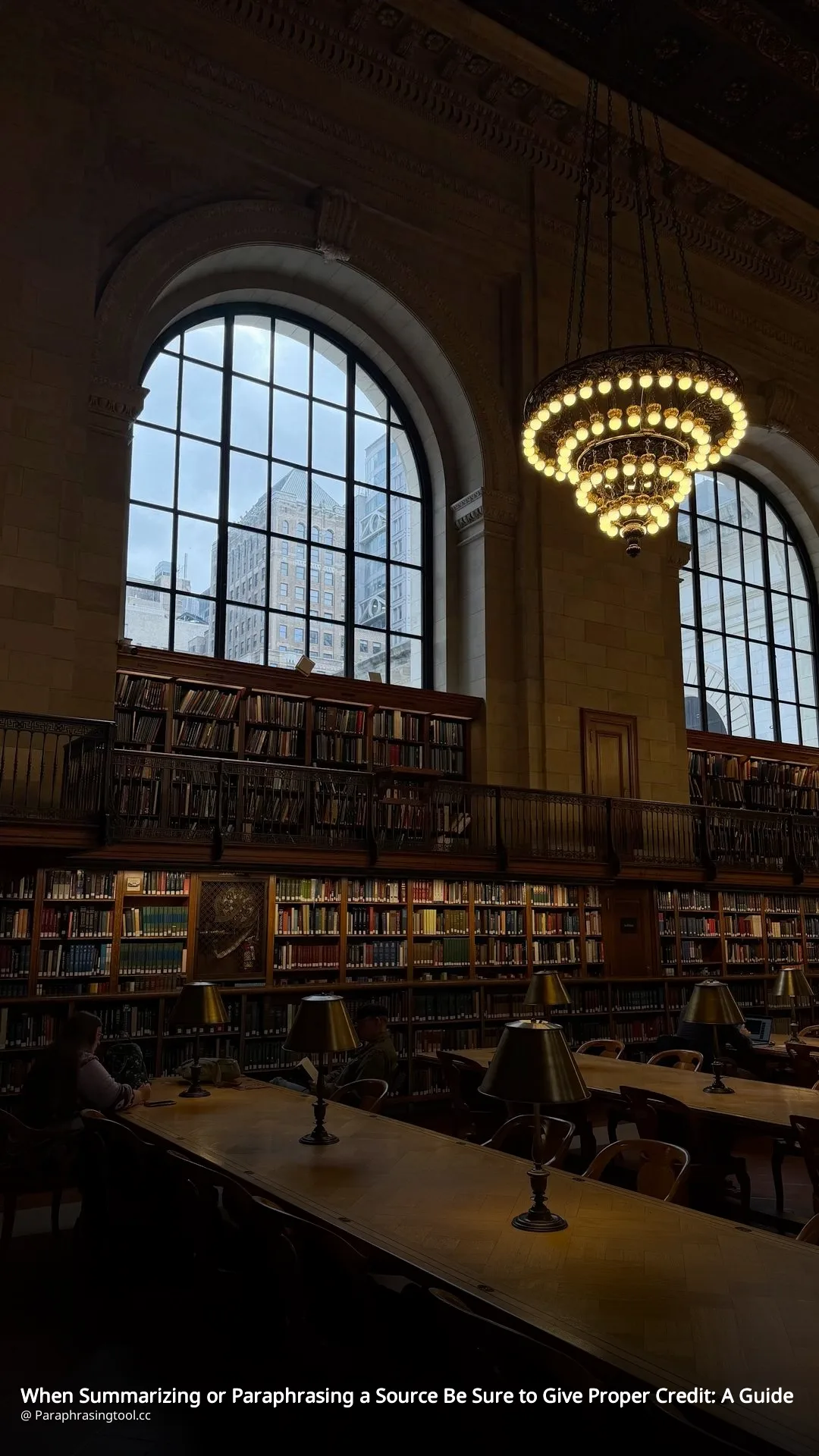 When Summarizing or Paraphrasing a Source Be Sure to Give Proper Credit: A Guide