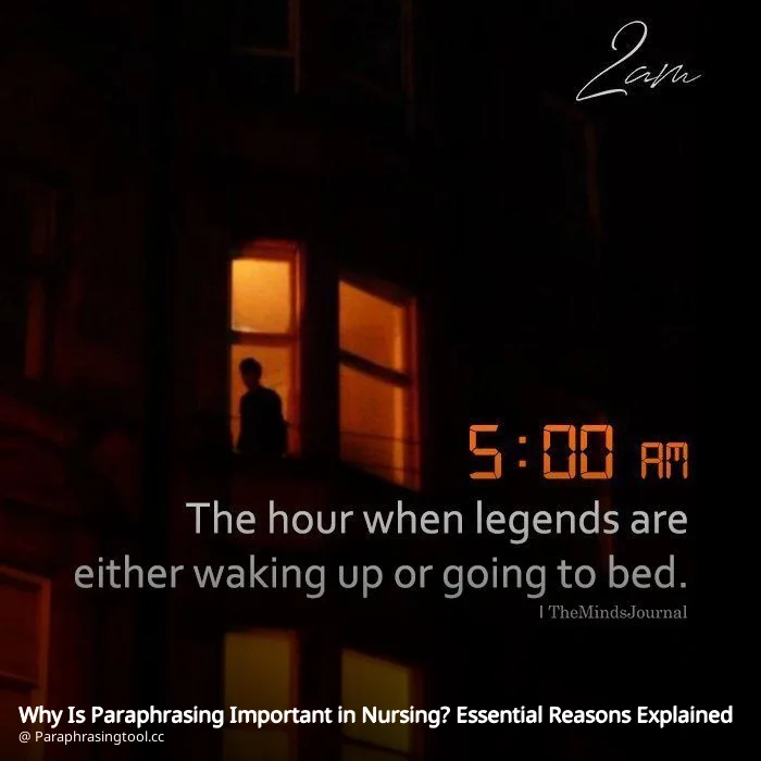 Why Is Paraphrasing Important in Nursing? Essential Reasons Explained