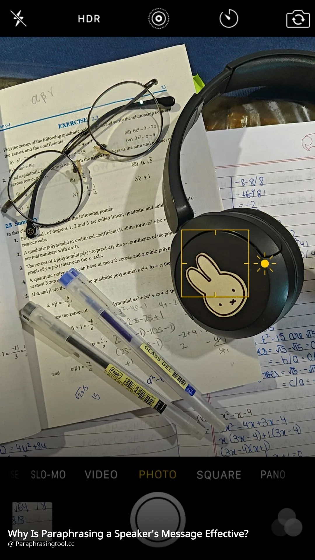 Why Is Paraphrasing a Speaker’s Message Effective?