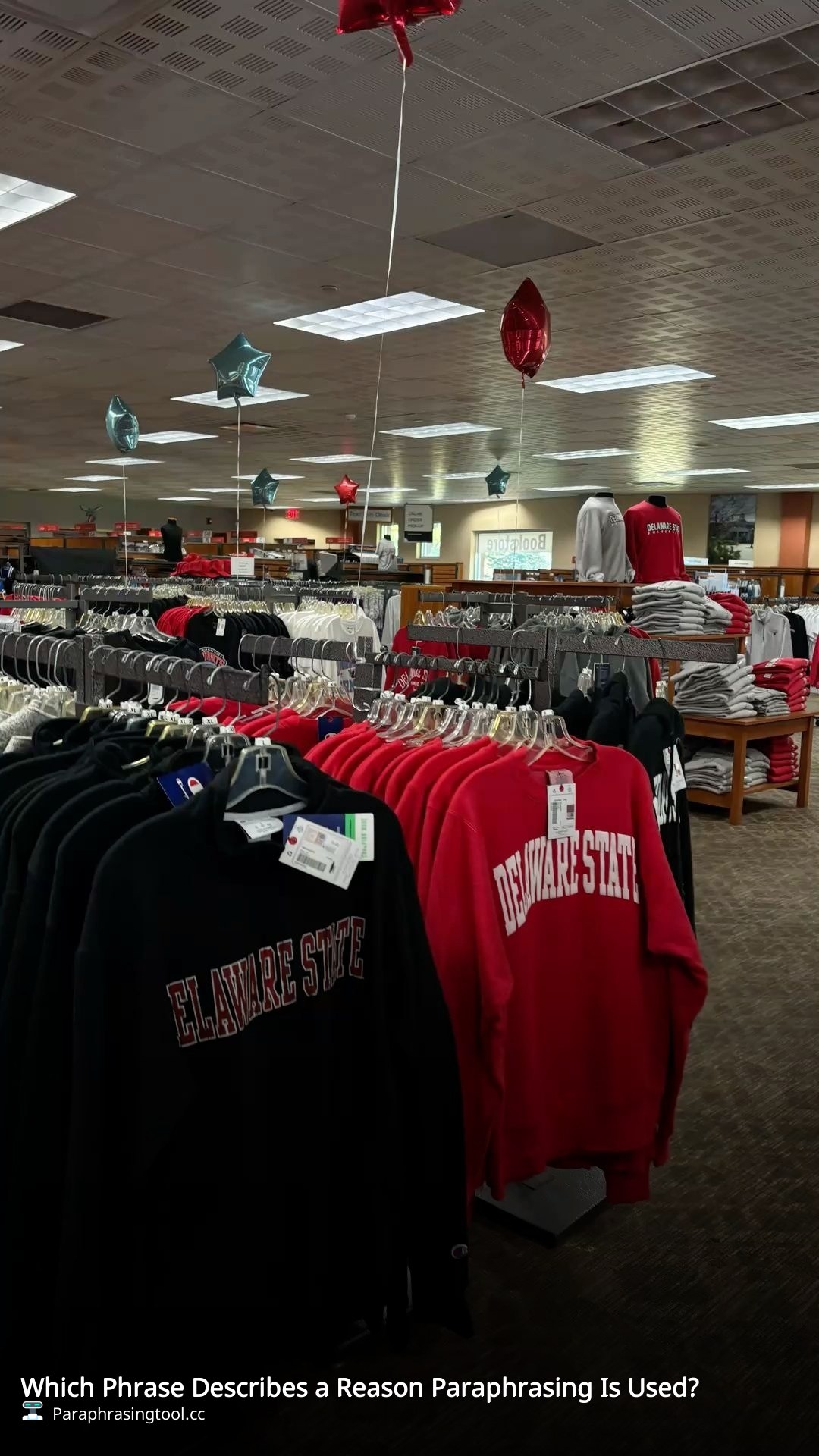 Which Phrase Describes a Reason Paraphrasing Is Used?