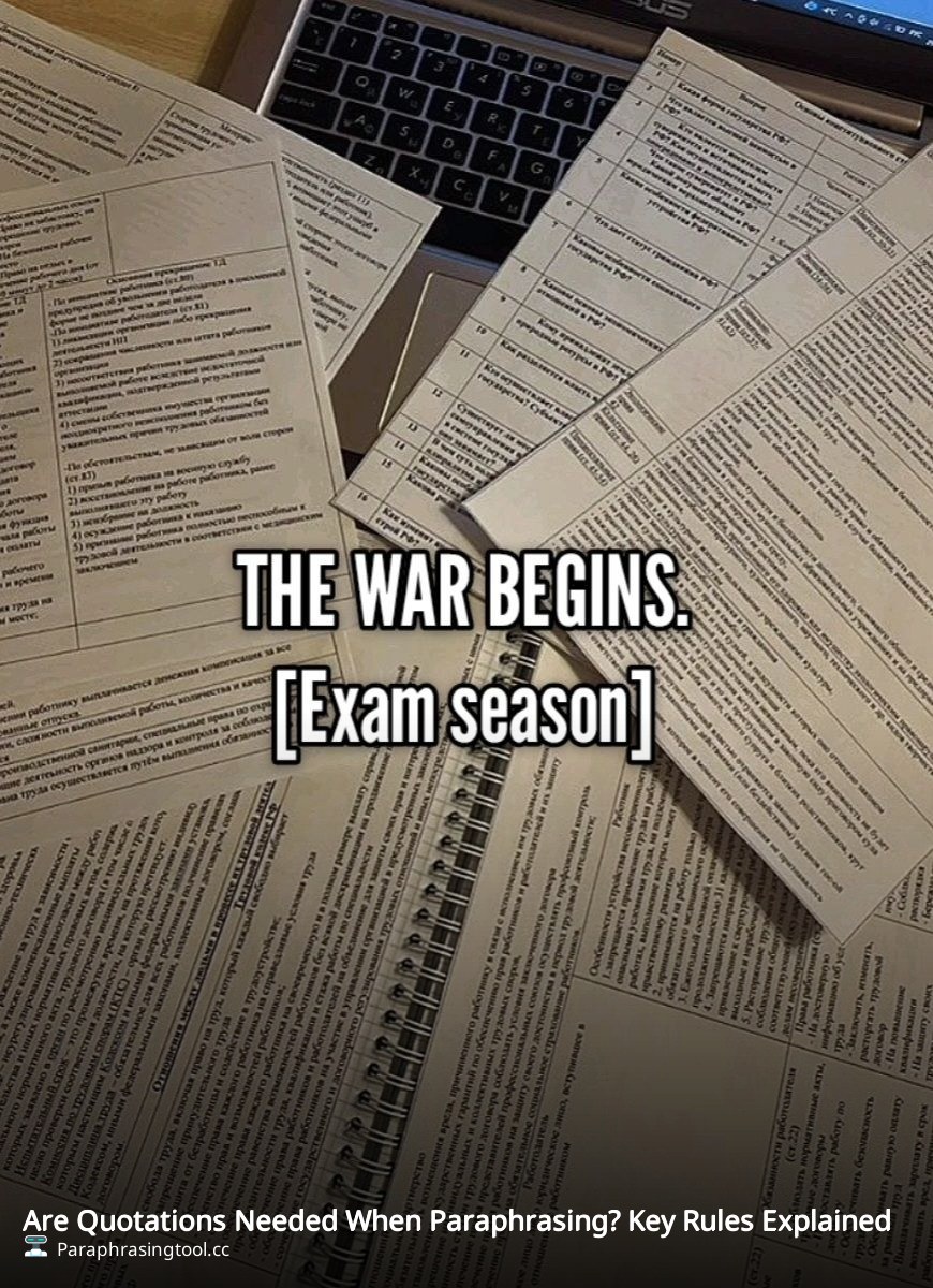 Are Quotations Needed When Paraphrasing? Key Rules Explained