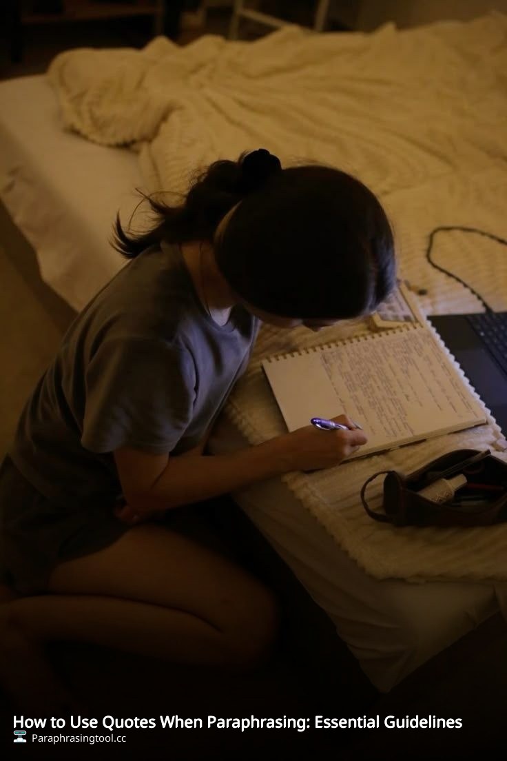 How to Use Quotes When Paraphrasing: Essential Guidelines