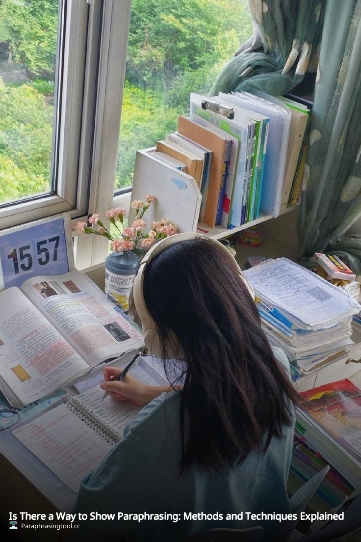 Is There a Way to Show Paraphrasing: Methods and Techniques Explained