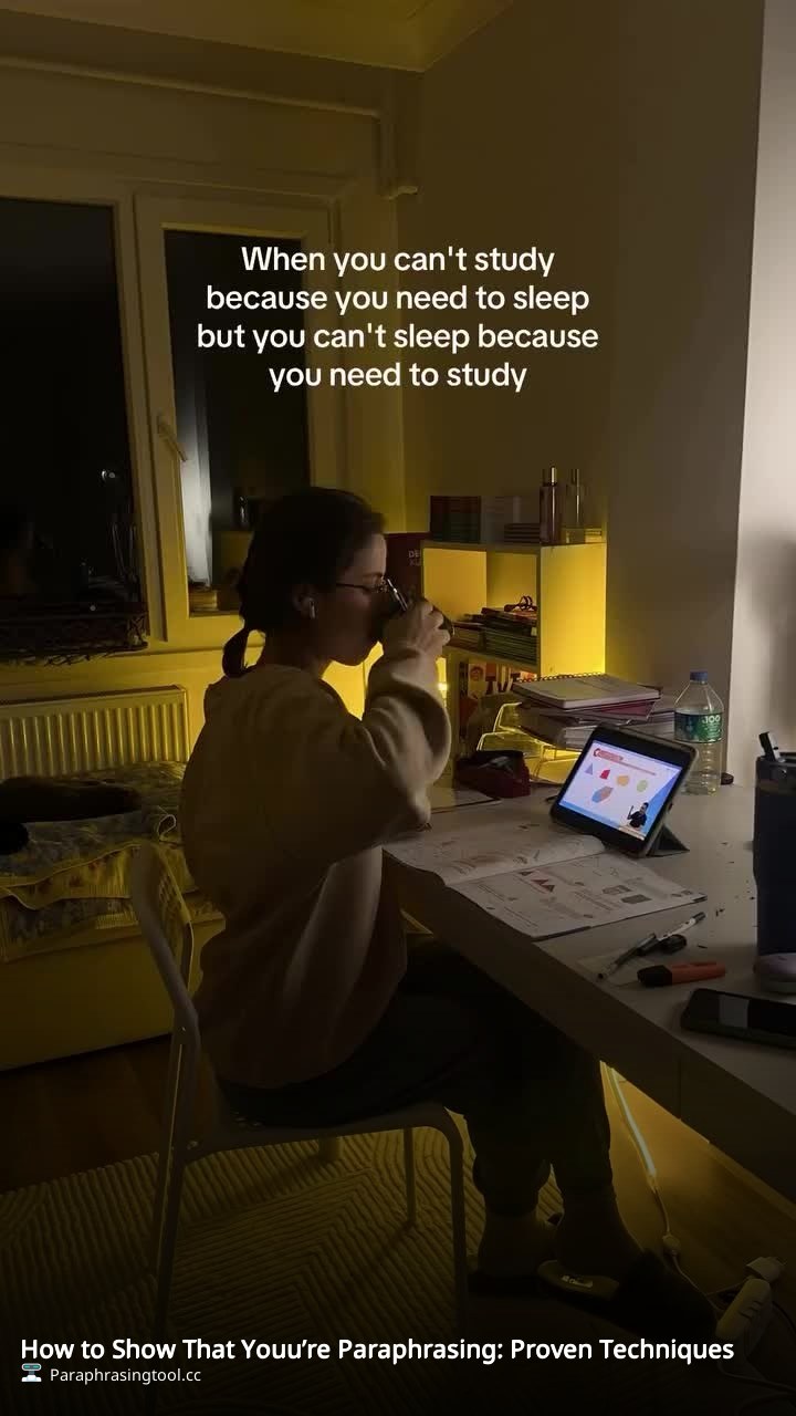 How to Show That Youu’re Paraphrasing: Proven Techniques