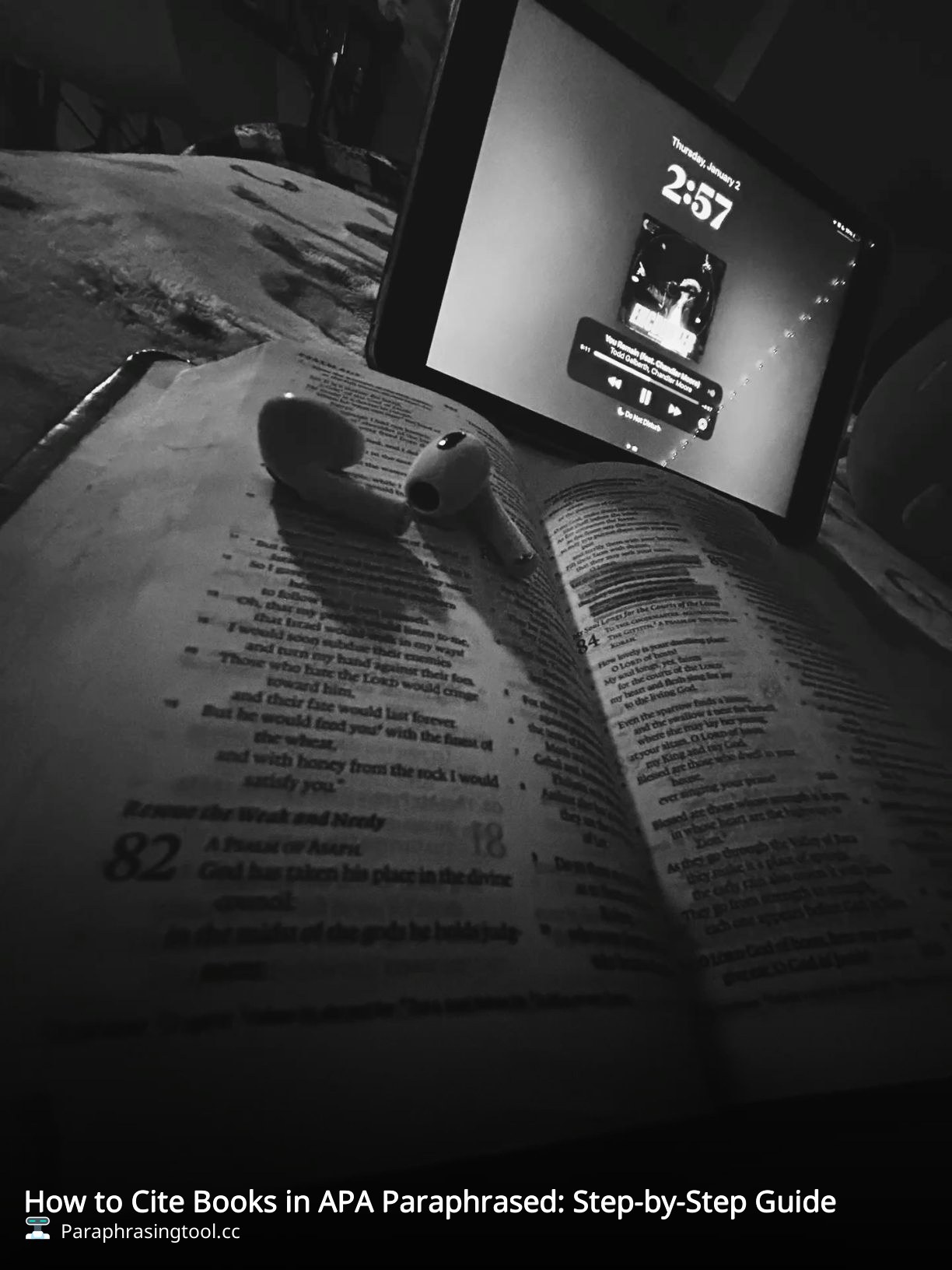 How to Cite Books in APA Paraphrased: Step-by-Step Guide