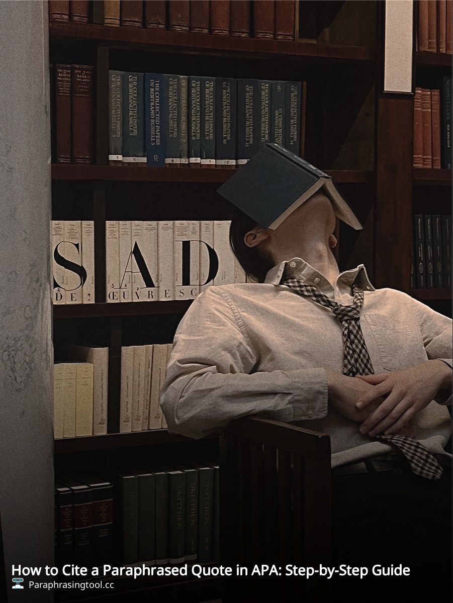 How to Cite a Paraphrased Quote in APA: Step-by-Step Guide