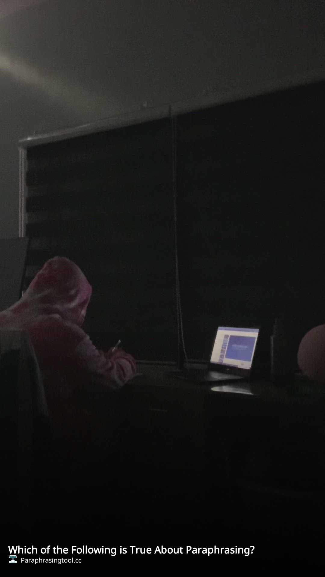 Which of the Following is True About Paraphrasing?