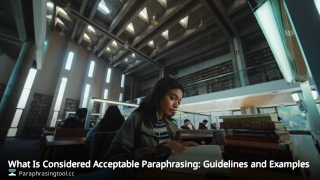 What Is Considered Acceptable Paraphrasing: Guidelines and Examples