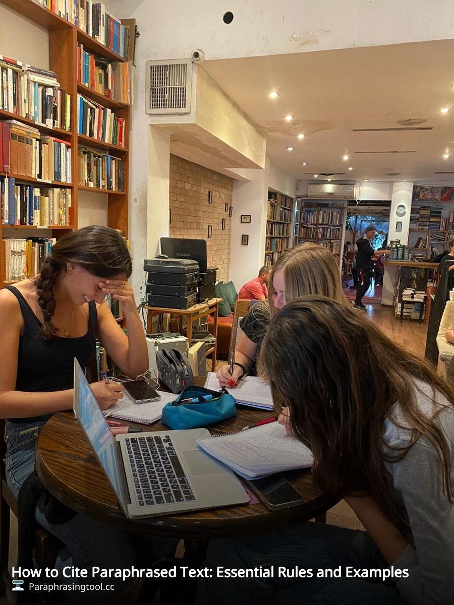 How to Cite Paraphrased Text: Essential Rules and Examples