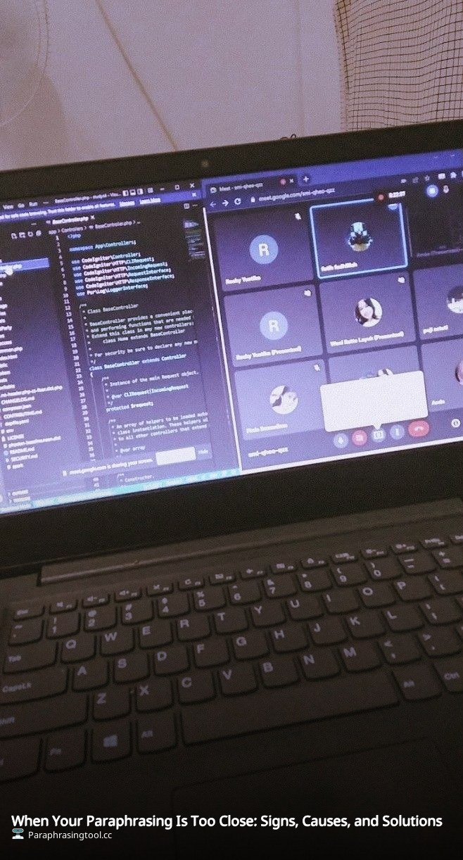 When Your Paraphrasing Is Too Close: Signs, Causes, and Solutions