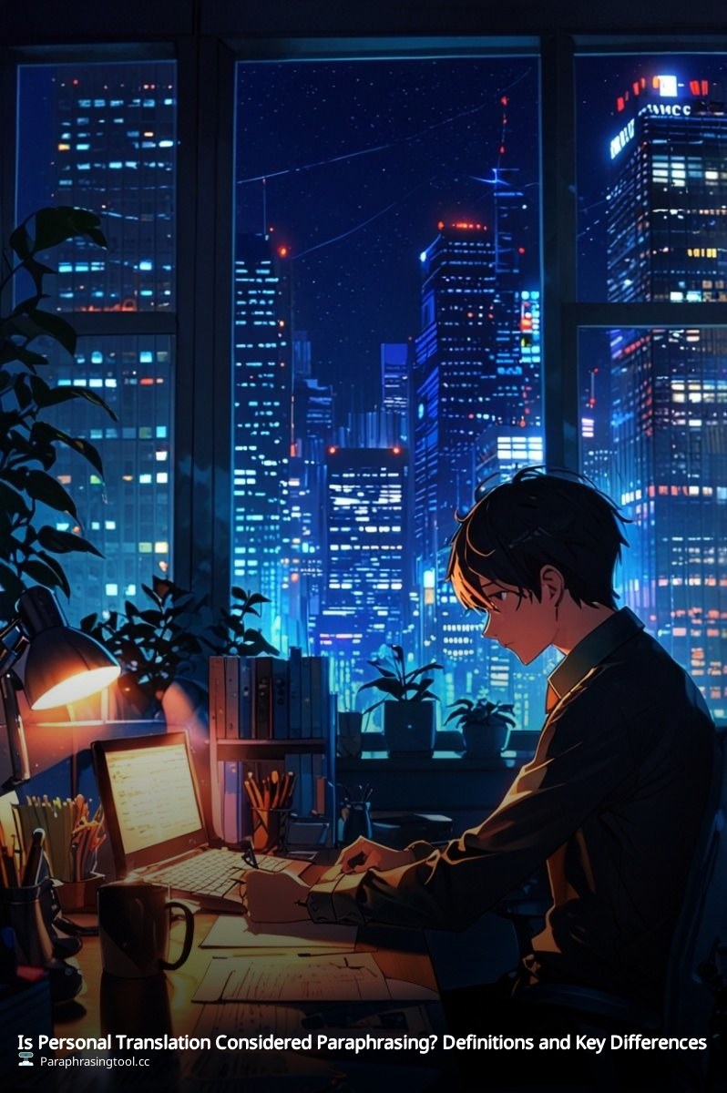 Is Personal Translation Considered Paraphrasing? Definitions and Key Differences