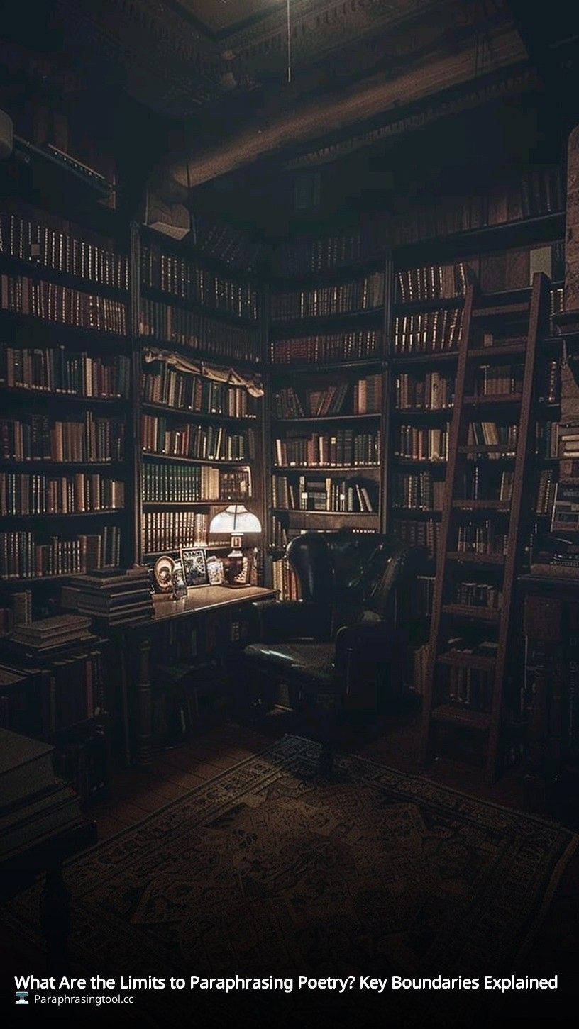 What Are the Limits to Paraphrasing Poetry? Key Boundaries Explained