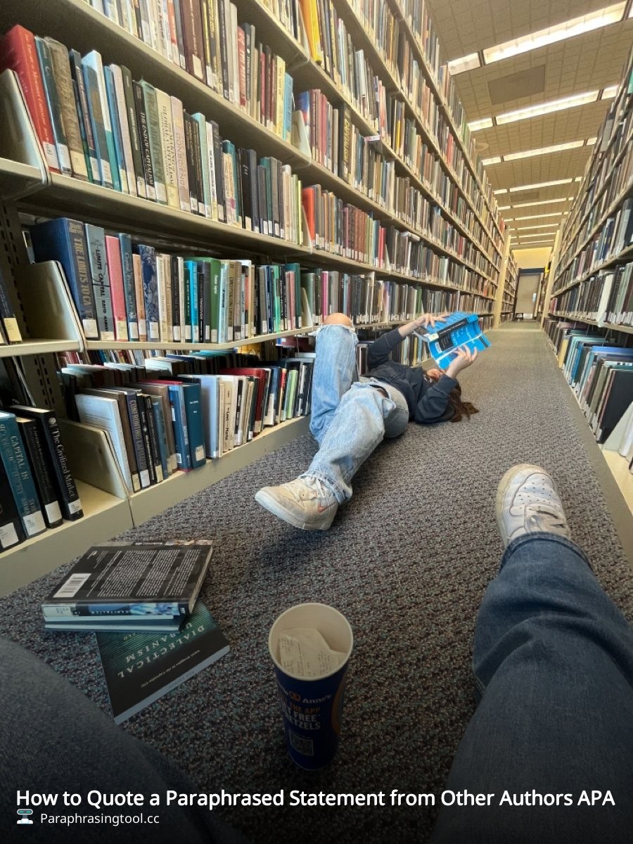 How to Quote a Paraphrased Statement from Other Authors APA