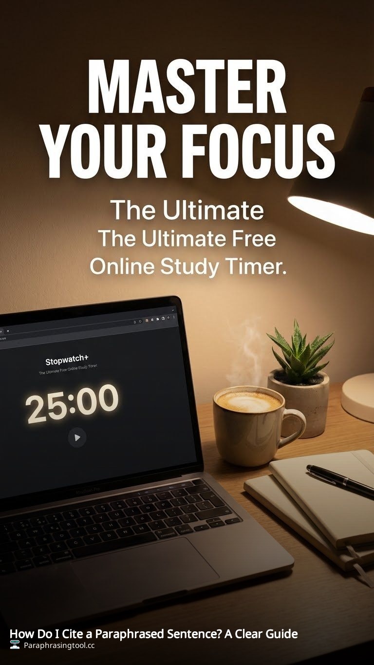 How Do I Cite a Paraphrased Sentence? A Clear Guide