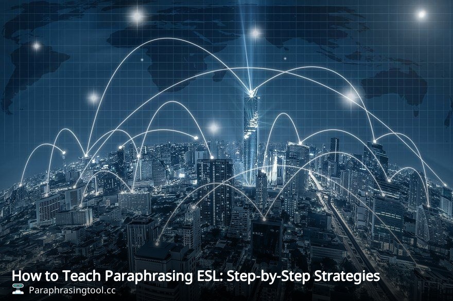 How to Teach Paraphrasing ESL: Step-by-Step Strategies